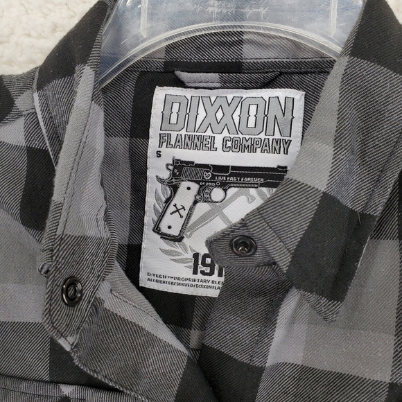 Dixxon Flannel Shirt Top Women S Buffalo Plaid Pearl Snap 1911 Ltd Edition LS - Picture 7 of 15